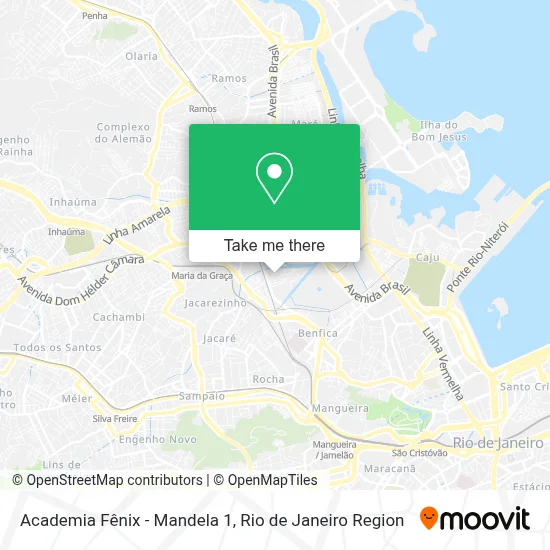 Academia Fênix - Mandela 1 map