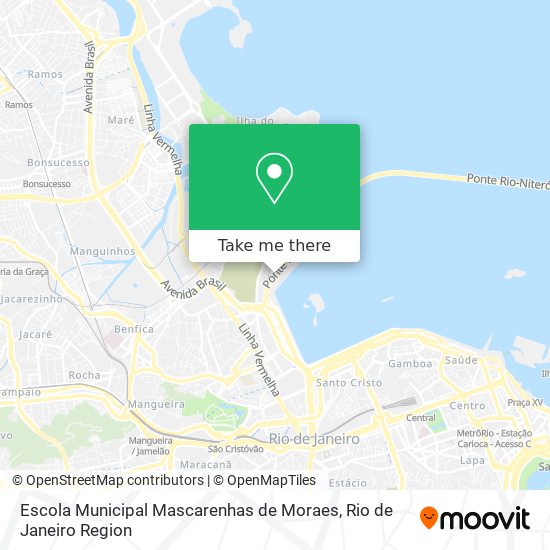 Escola Municipal Mascarenhas de Moraes map