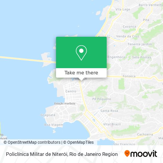 Policlínica Militar de Niterói map
