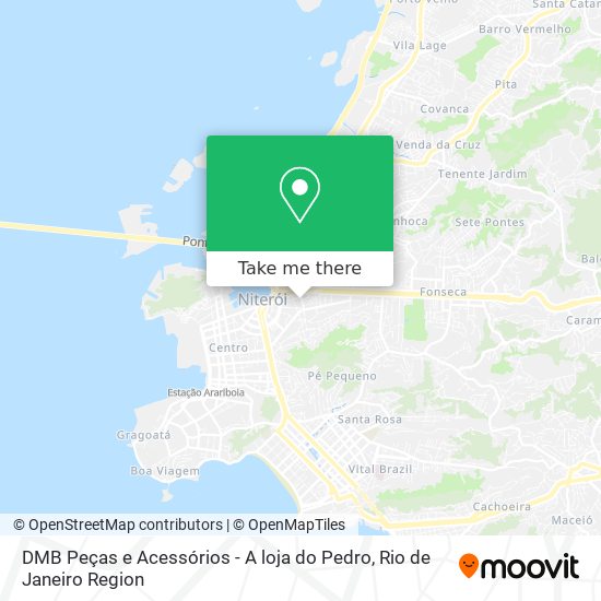 Mapa DMB Peças e Acessórios - A loja do Pedro