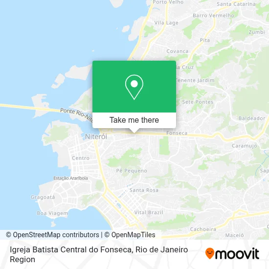 Igreja Batista Central do Fonseca map