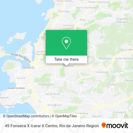 49 Fonseca X Icarai X Centro map