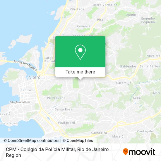 CPM - Colégio da Polícia Militar map