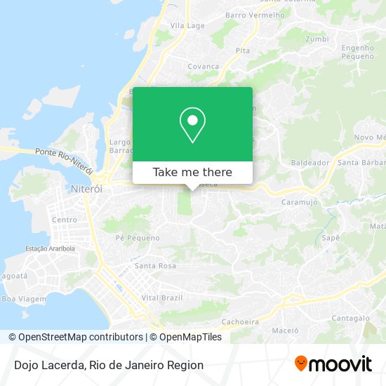 Mapa Dojo Lacerda