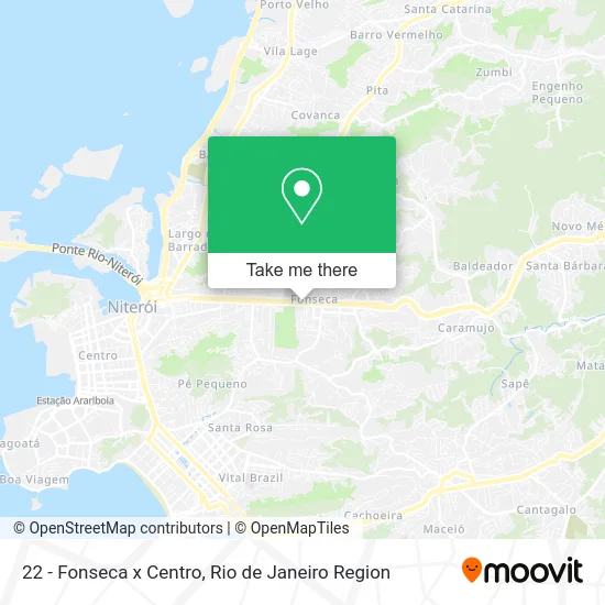 22 - Fonseca x Centro map