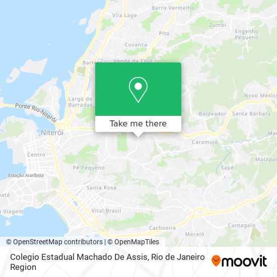 Mapa Colegio Estadual Machado De Assis