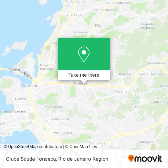 Clube Saude Fonseca map