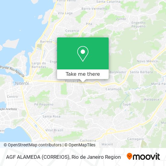 AGF ALAMEDA  (CORREIOS) map