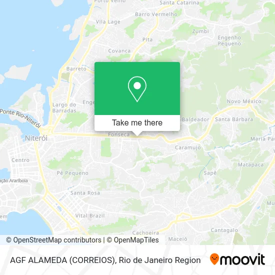 AGF ALAMEDA  (CORREIOS) map