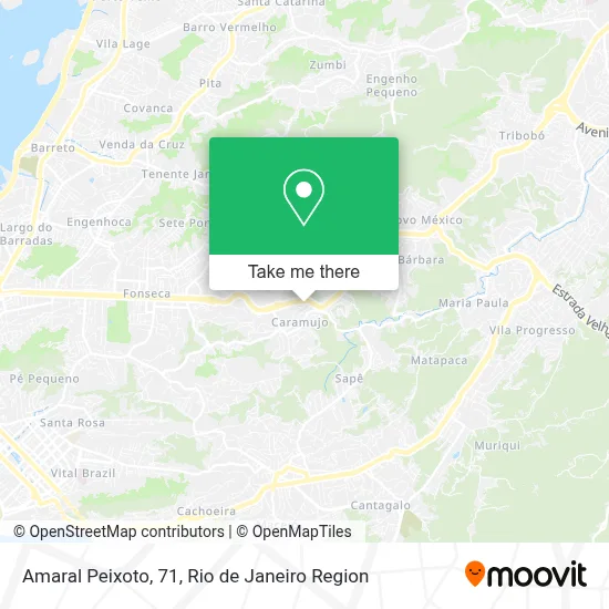 Amaral Peixoto, 71 map