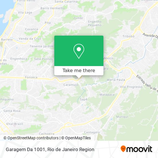 Garagem Da 1001 map