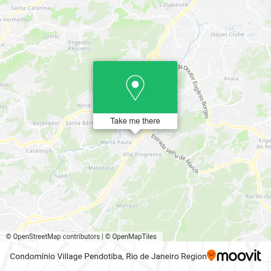 Condomínio Village Pendotiba map