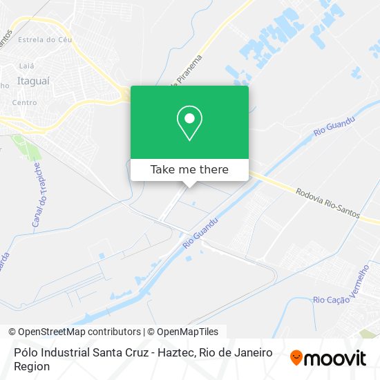 Pólo Industrial Santa Cruz - Haztec map