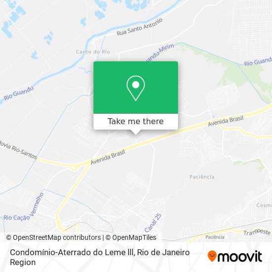 Condomínio-Aterrado do Leme lll map