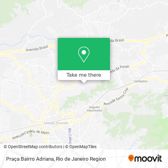 Praça Bairro Adriana map