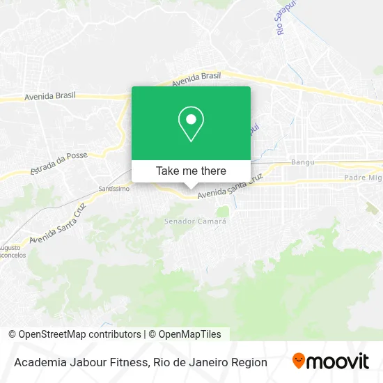 Academia Jabour Fitness map