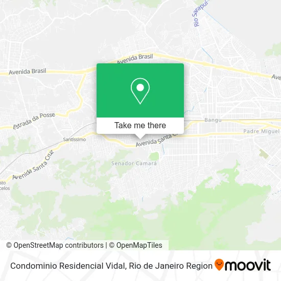 Condominio Residencial Vidal map