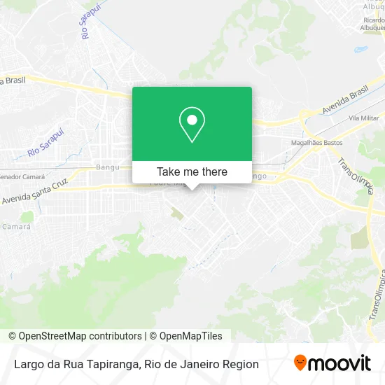 Largo da Rua Tapiranga map