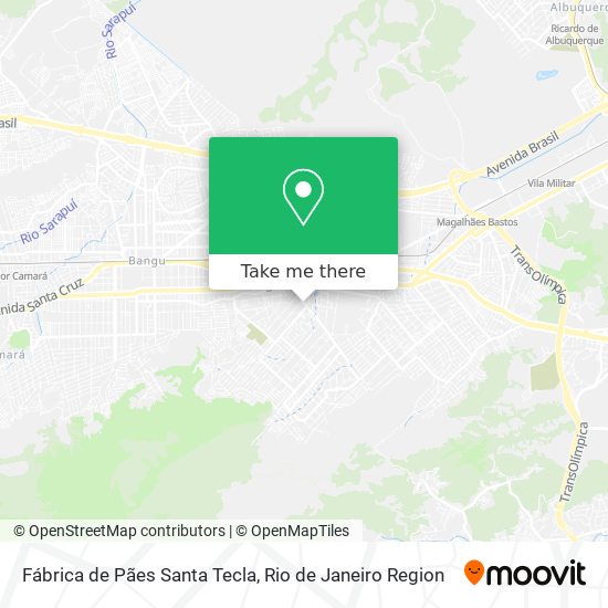 Fábrica de Pães Santa Tecla map