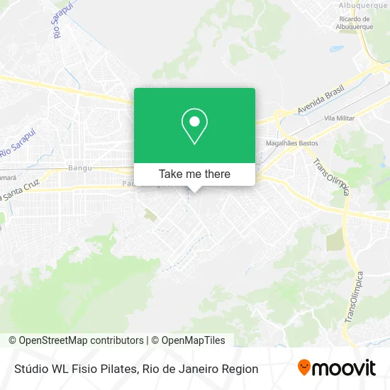 Stúdio WL Fisio Pilates map