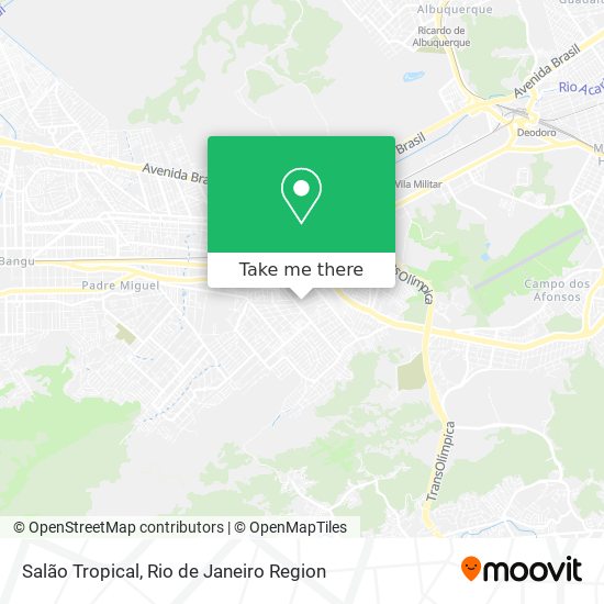 Salão Tropical map