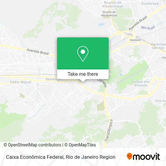 Caixa Econômica Federal map