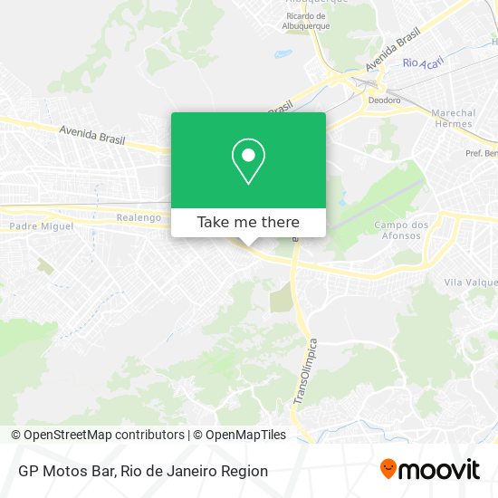 GP Motos Bar map