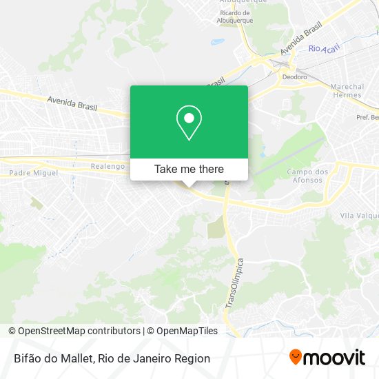 Bifão do Mallet map