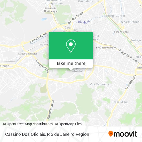 Cassino Dos Oficiais map