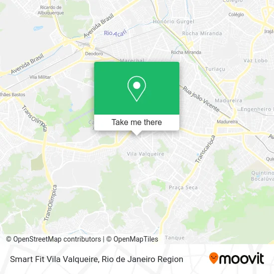 Smart Fit Vila Valqueire map