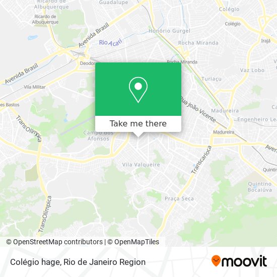 Colégio hage map