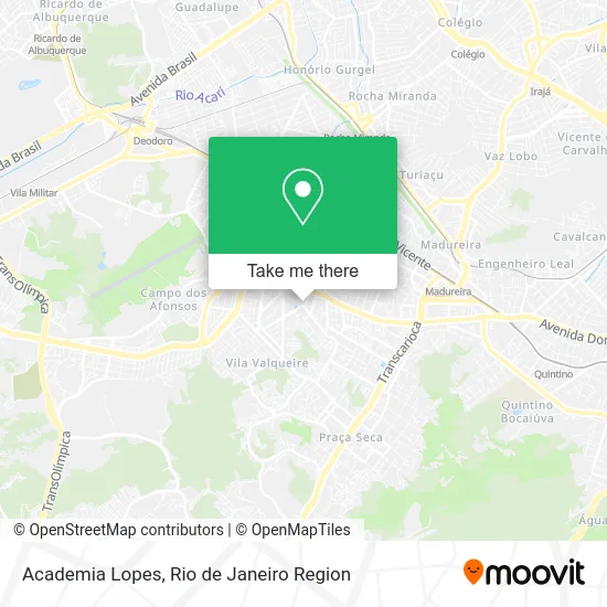 Academia Lopes map