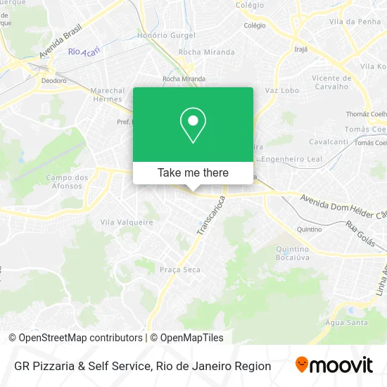 GR Pizzaria & Self Service map