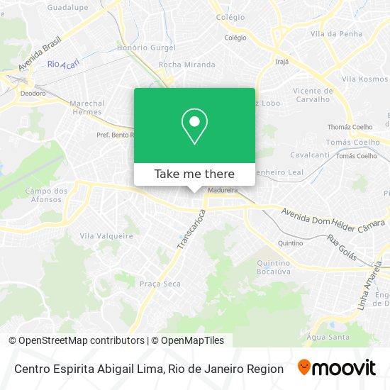Centro Espirita Abigail Lima map