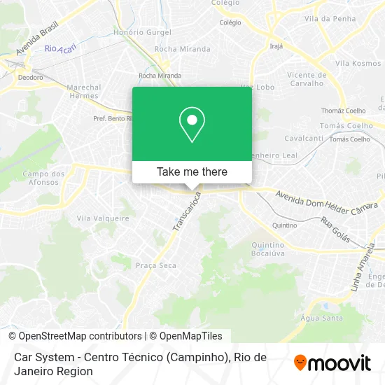 Car System -  Centro Técnico (Campinho) map