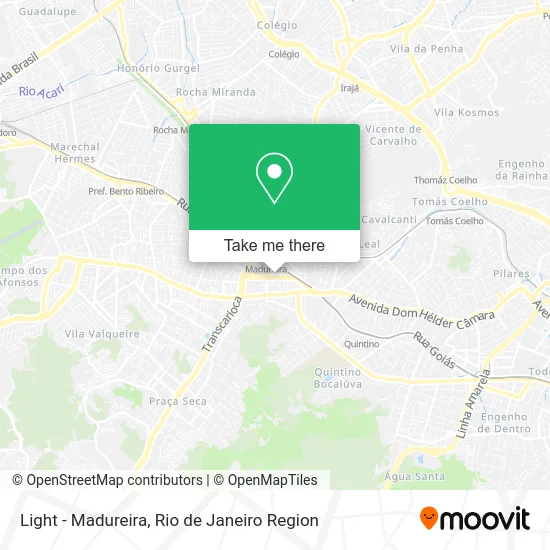 Light - Madureira map