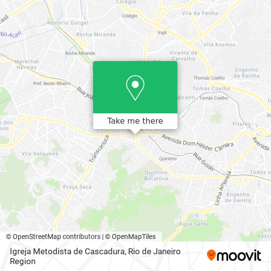 Igreja Metodista de Cascadura map