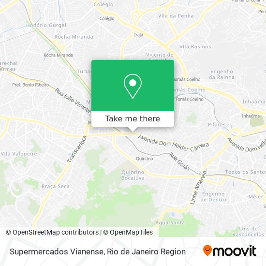 Mapa Supermercados Vianense