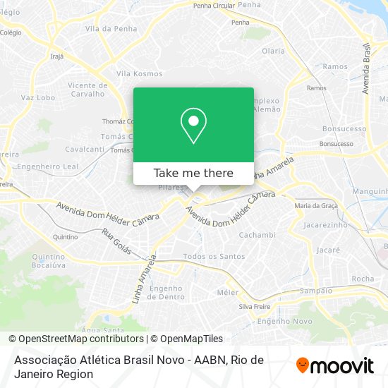 Associação Atlética Brasil Novo - AABN map