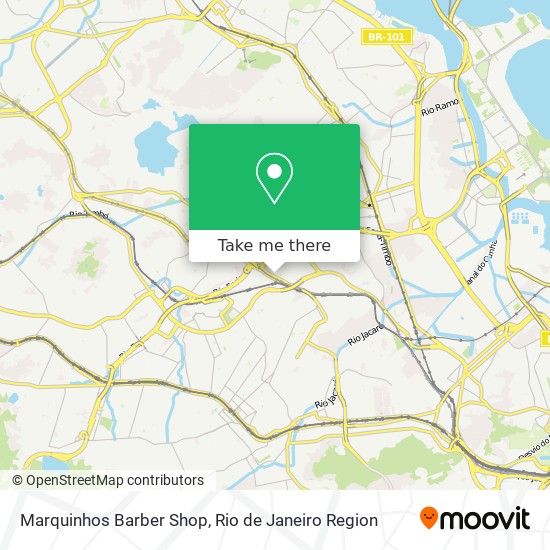 Mapa Marquinhos Barber Shop
