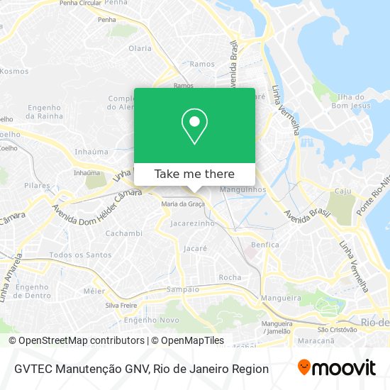 GVTEC Manutenção GNV map