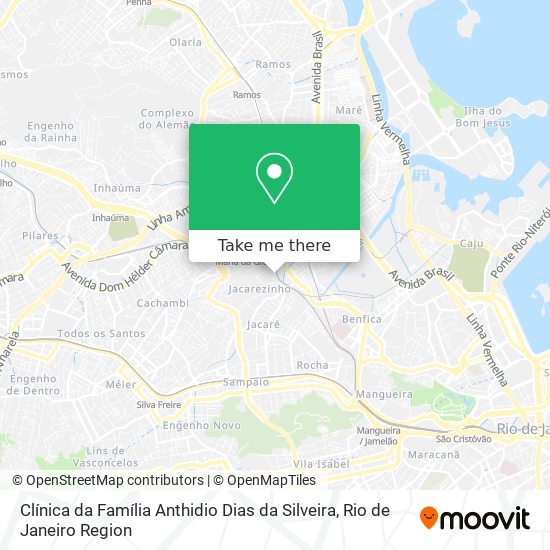 Clínica da Família Anthidio Dias da Silveira map