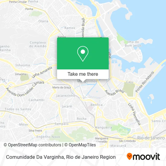 Comunidade Da Varginha map