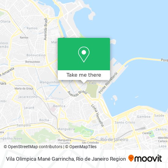 Vila Olímpica Mané Garrincha map