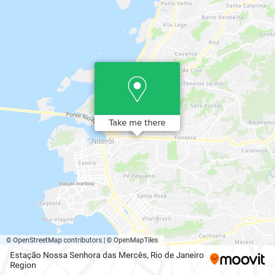Estação Nossa Senhora das Mercês map