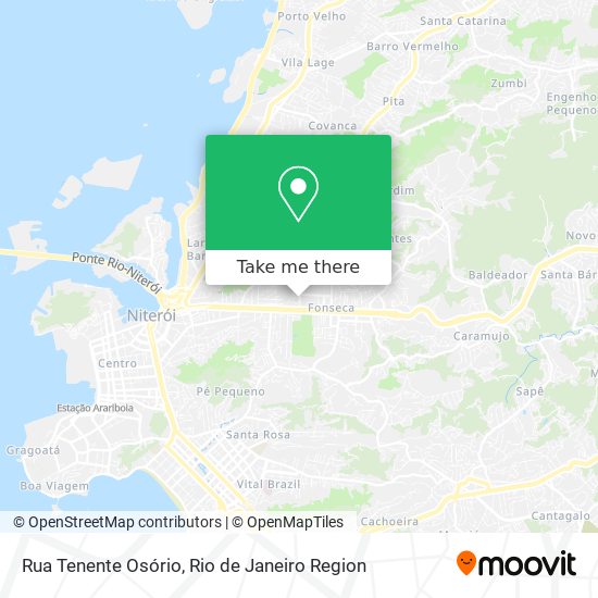 Rua Tenente Osório map