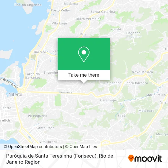 Paróquia de Santa Teresinha (Fonseca) map