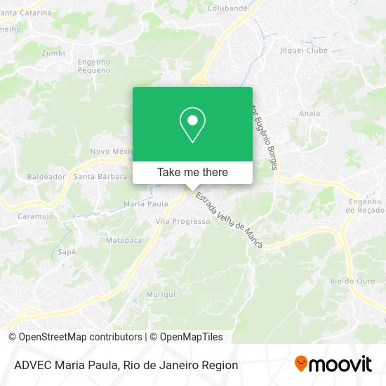 ADVEC Maria Paula map