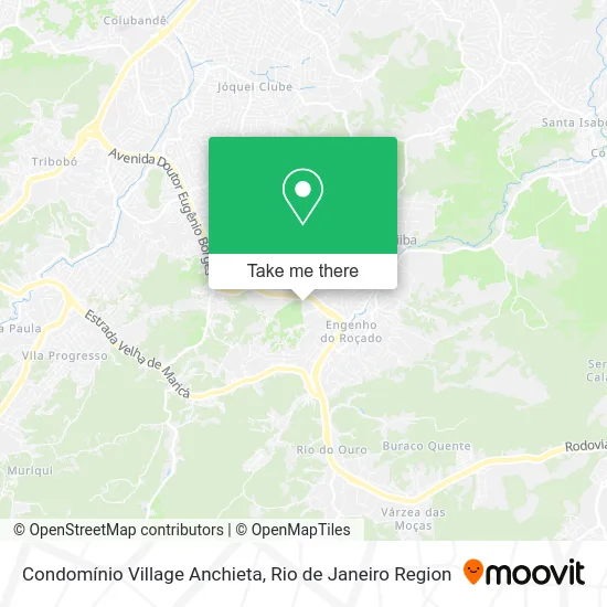 Condomínio Village Anchieta map