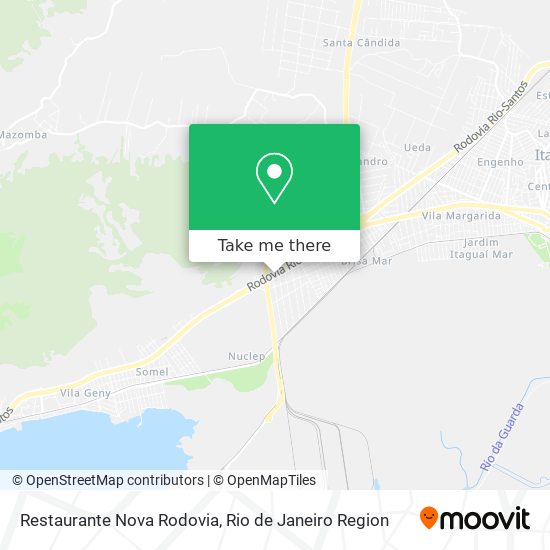Restaurante Nova Rodovia map